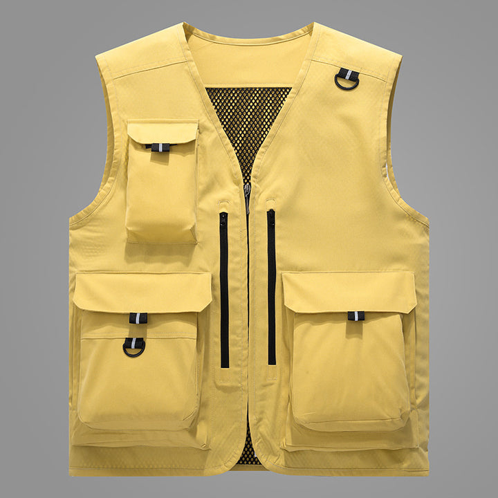 Herren Multifunktionale Outdoor-Weste mit zahlreichen Taschen Echo Archiv