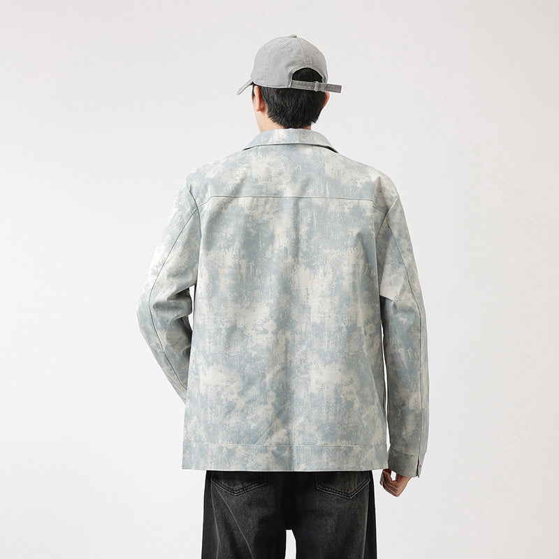 Herren Modische Arbeitsjacke im minimalistischen Design Echo Archiv