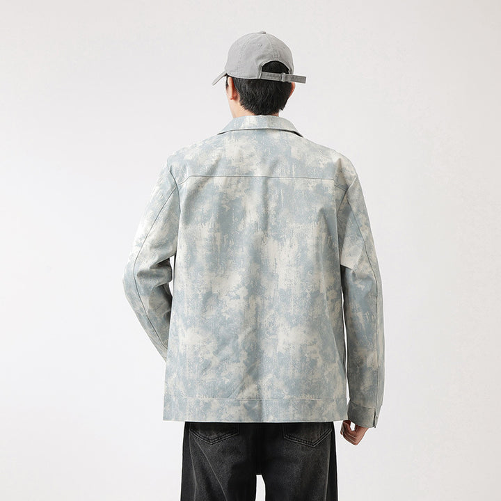 Herren Modische Arbeitsjacke im minimalistischen Design Echo Archiv