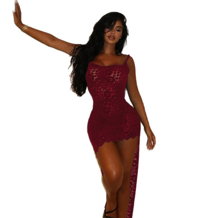 Damen Spitzenkleid mit seitlichem Schlitz Echo Archiv