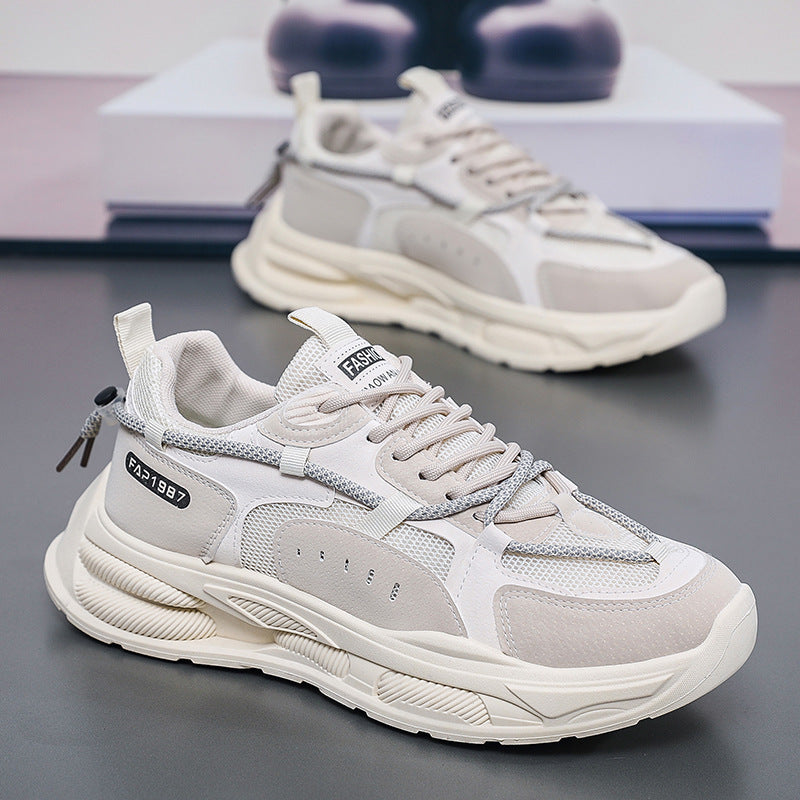 Damen Sportliche Sneakers mit atmungsaktiver Netzstruktur und dämpfender Sohle Echo Archiv