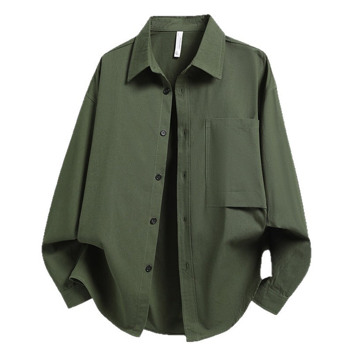 Herren Lässiges Overshirt mit praktischem Schnitt und Brusttasche Echoarchiv