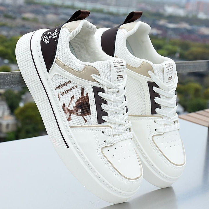 Damen modische Sneaker mit kunstvollem Design Echo Archiv