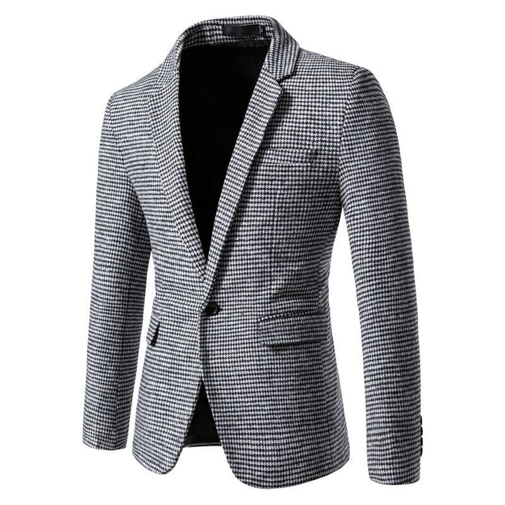 Herren eleganter Blazer im Karomuster Echoarchiv