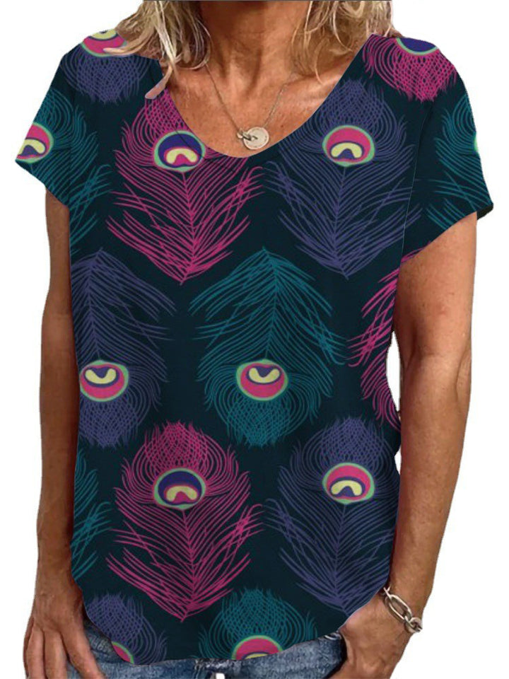 Damen Lockere Bluse mit buntem Paisleymuster Echo Archiv