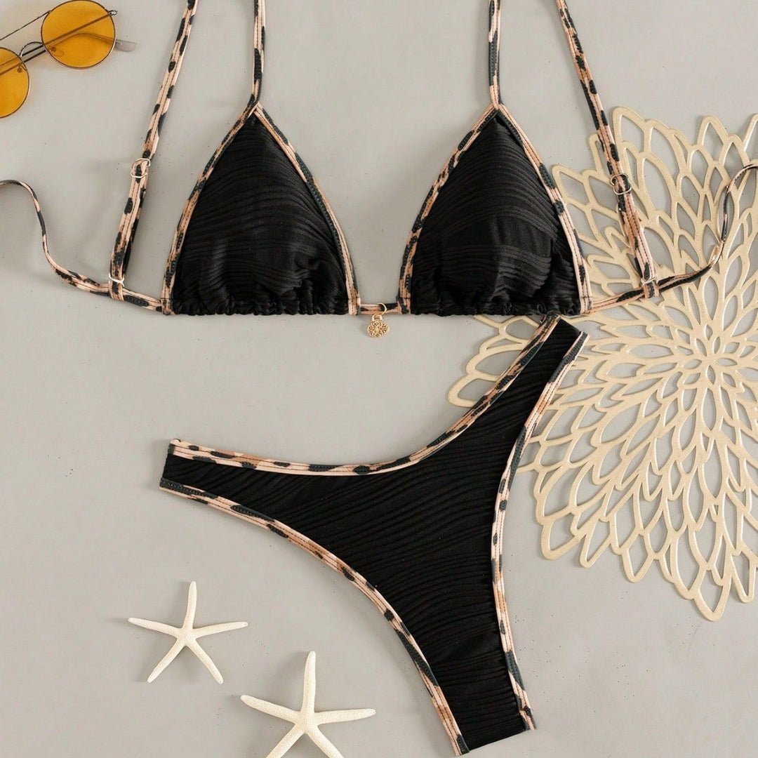 Damen Hochwertiger Triangel-Bikini Echo Archiv