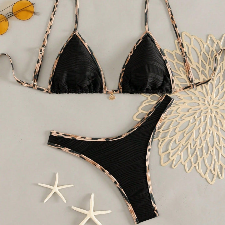 Damen Hochwertiger Triangel-Bikini Echo Archiv