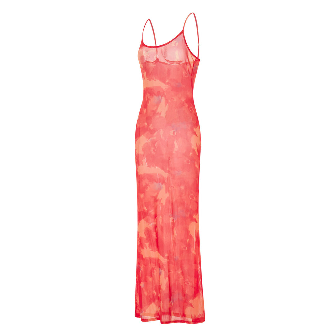 Damen Maxikleid mit floralem Muster Echo Archiv