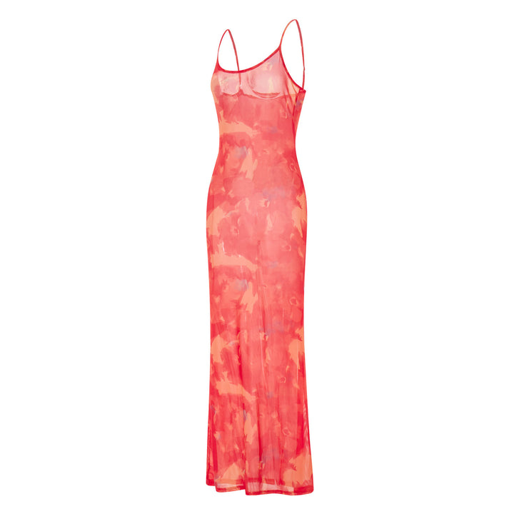 Damen Maxikleid mit floralem Muster Echo Archiv