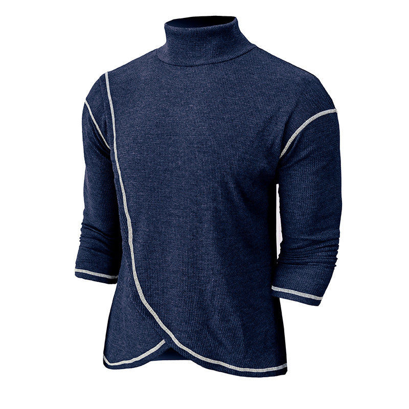 Herren Rollkragenpullover mit modernem Schnitt Echoarchiv