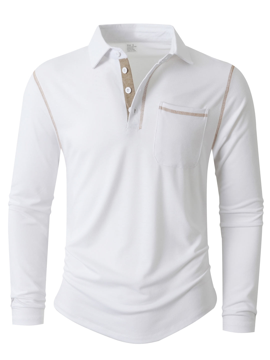 Herren Langarm Poloshirt Echoarchiv