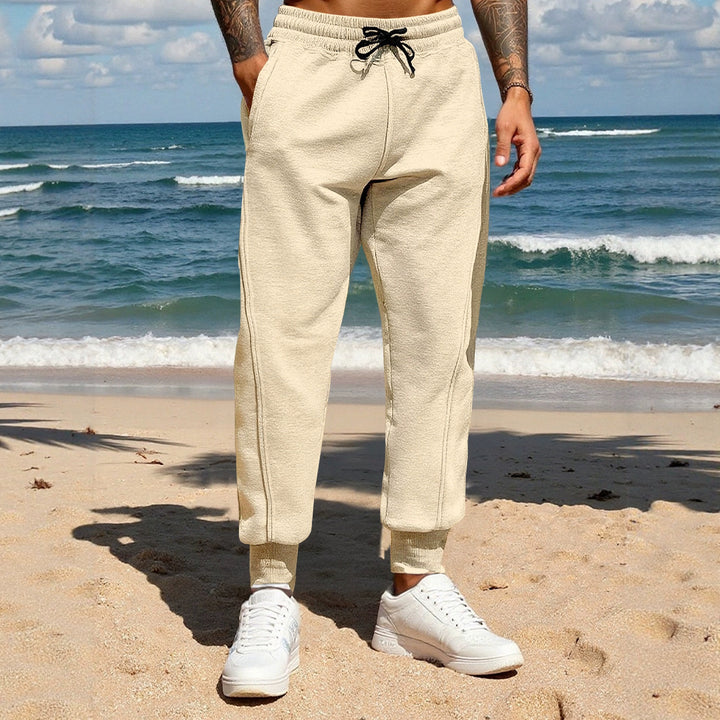 Herren Sportliche Freizeithose mit elastischem Bund und praktischen Seitentaschen Echoarchiv