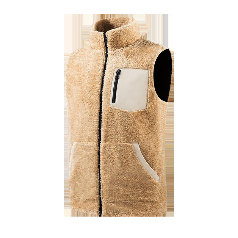 Herren Kuschelige Fleece-Weste mit praktischen Taschen Echo Archiv