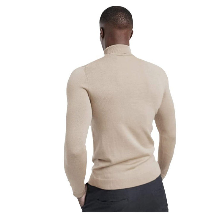 Herren hochabschließender Rollkragenpullover Echoarchiv