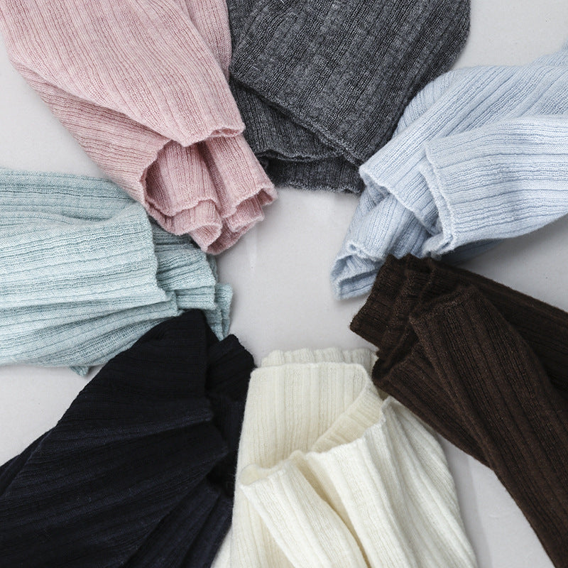 Damen Feines Geripptes Kurzarm-Feinstrickshirt mit Stehkragen Echo Archiv
