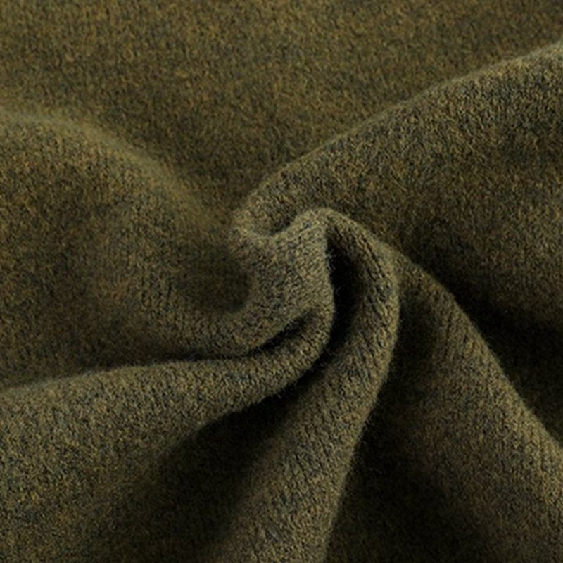 Herren komfortabler Strickcardigan mit Druckknopfverschluss und seitlichen Taschen Echoarchiv