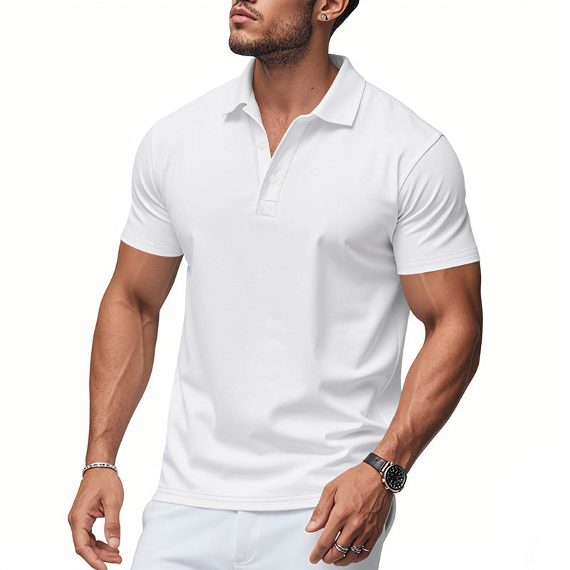 Herren Polohemd mit Echoarchivrnem Schnelltrocknungsstoff und eleganter Passform Echoarchiv