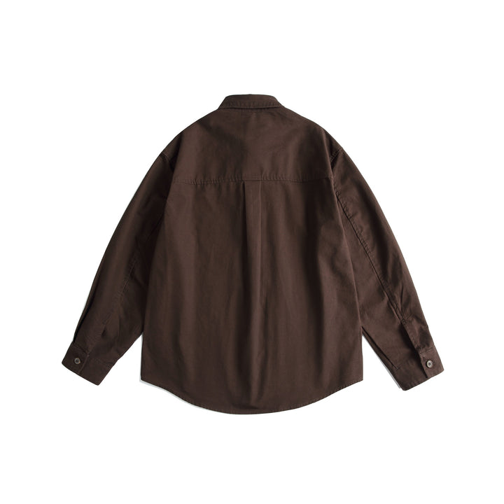 Herren Besticktes Overshirt im Chinoiserie‑Look mit Frog‑Verschlüssen und weitem Schnitt Echoarchiv