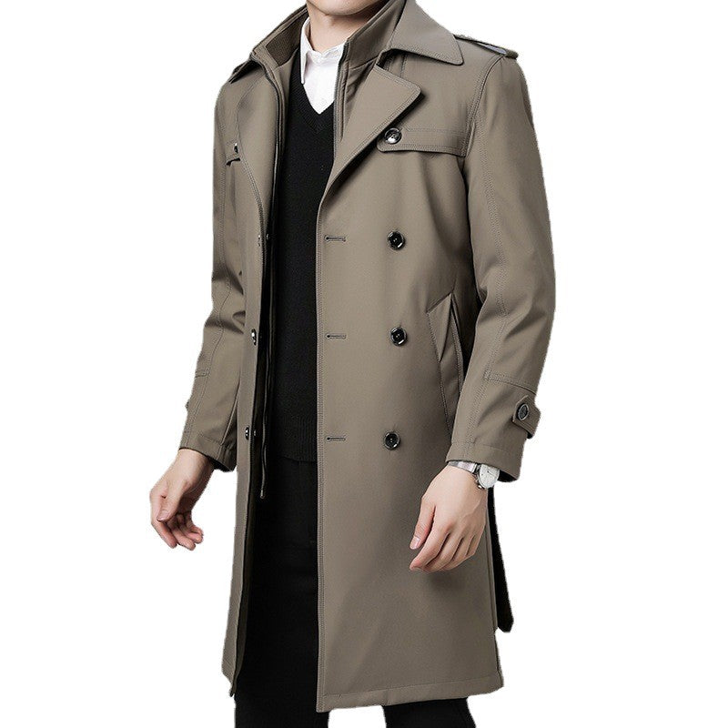 Herren Eleganter Trenchcoat Echo Archiv