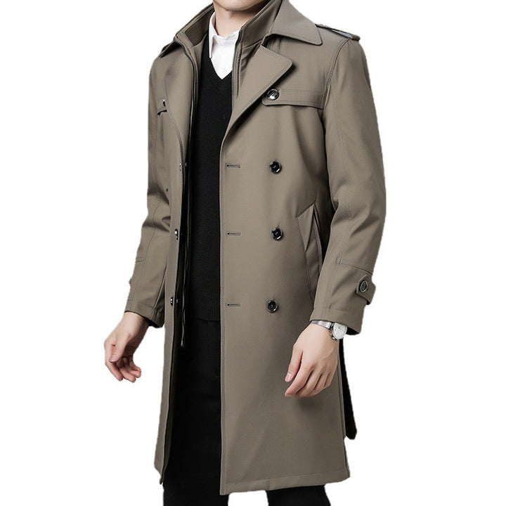 Herren Eleganter Trenchcoat Echo Archiv