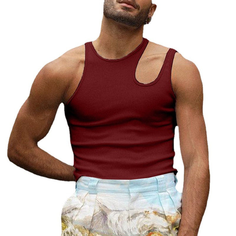 Herren ärmelloses Sporttop mit modernem Design Echoarchiv