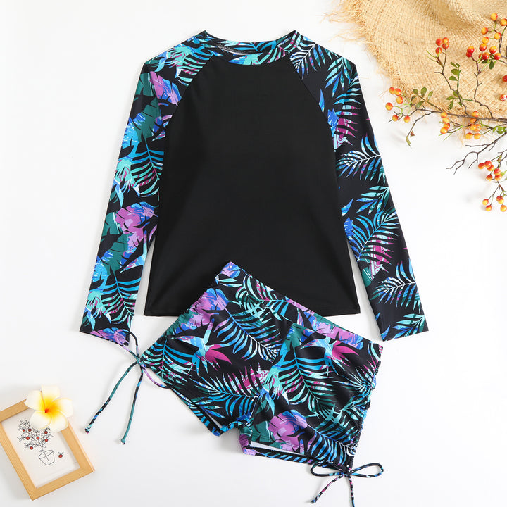 Damen UV-Schutz Rashguard mit Shorts Echo Archiv
