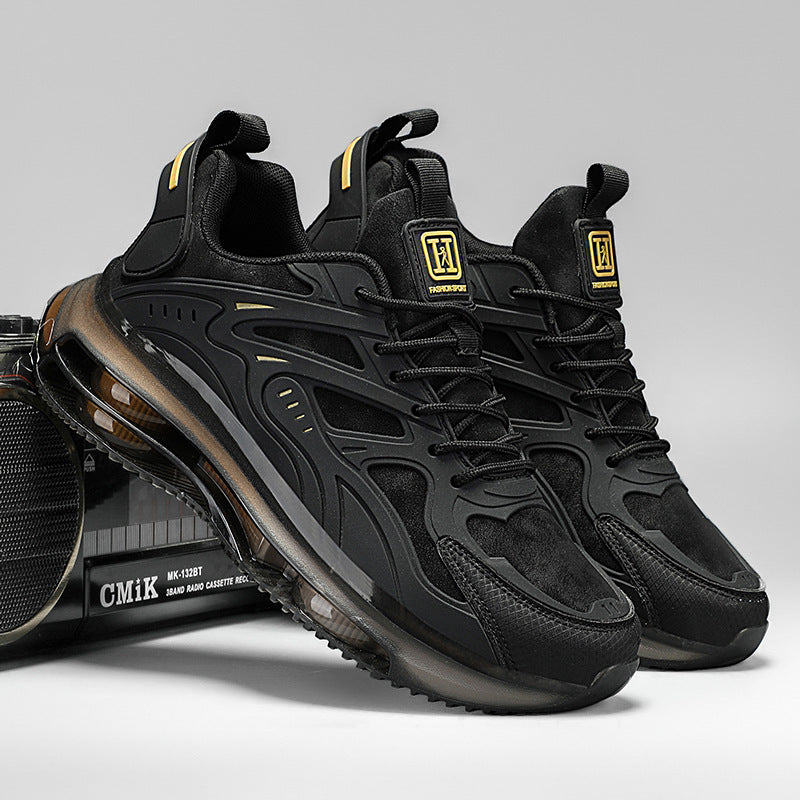 Herren Hightech-Airflow-Dämpfungs-Sneaker mit sichtbarer Mehrkammer-Luftsohle Echo Archiv