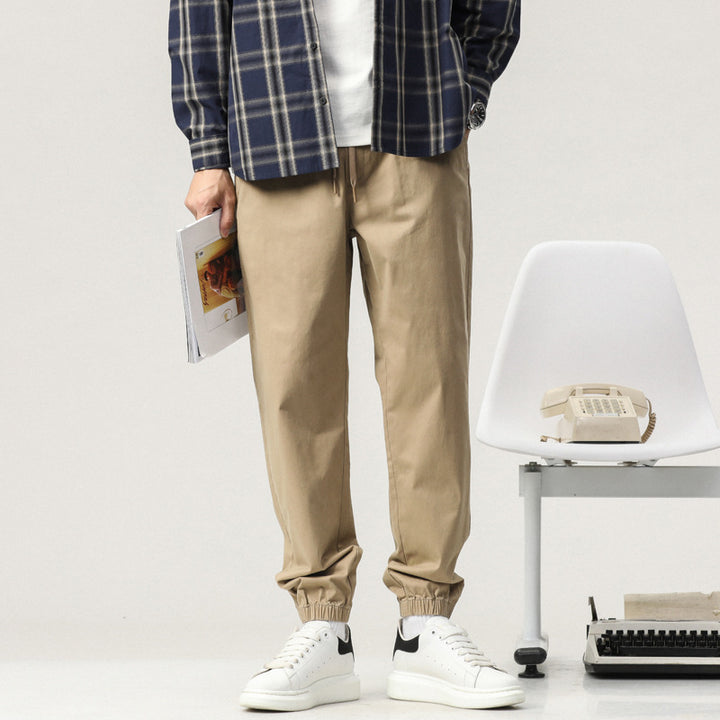 Herren lässige Freizeit-Hose mit elastischem Bund und praktischen Taschen Echoarchiv