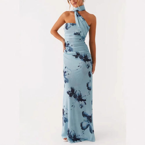 Damen Maxi-Kleid mit floralem Design Echo Archiv
