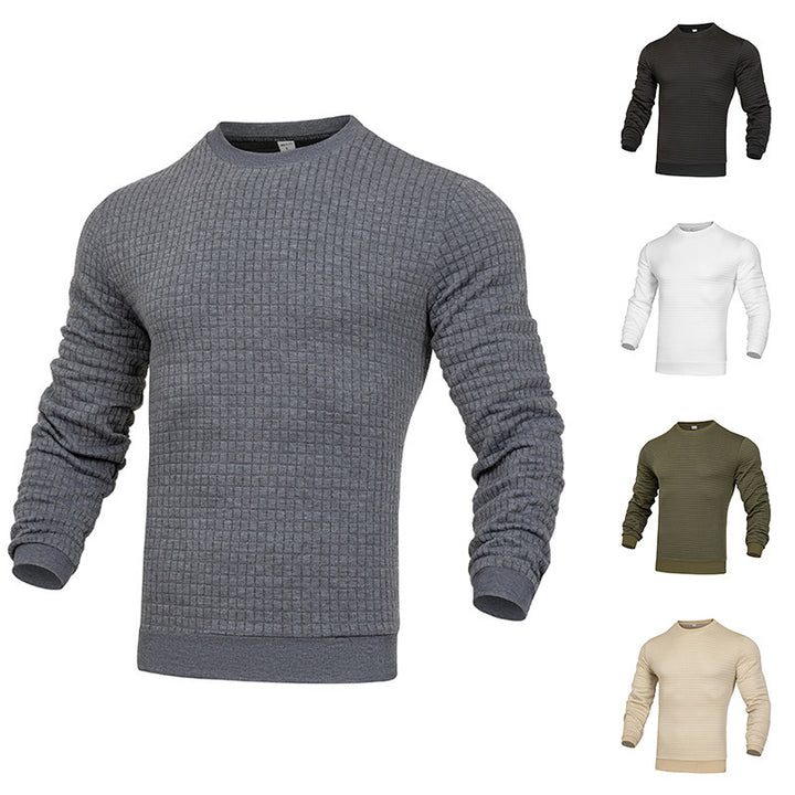 Herren Sweatshirt mit strukturierter Oberfläche Echoarchiv