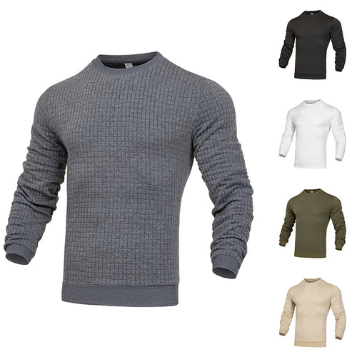 Herren Sweatshirt mit strukturierter Oberfläche Echoarchiv
