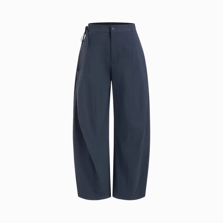 Damen lässige Culotte-Hose mit elastischem Bund und praktischen Seitentaschen Echo Archiv