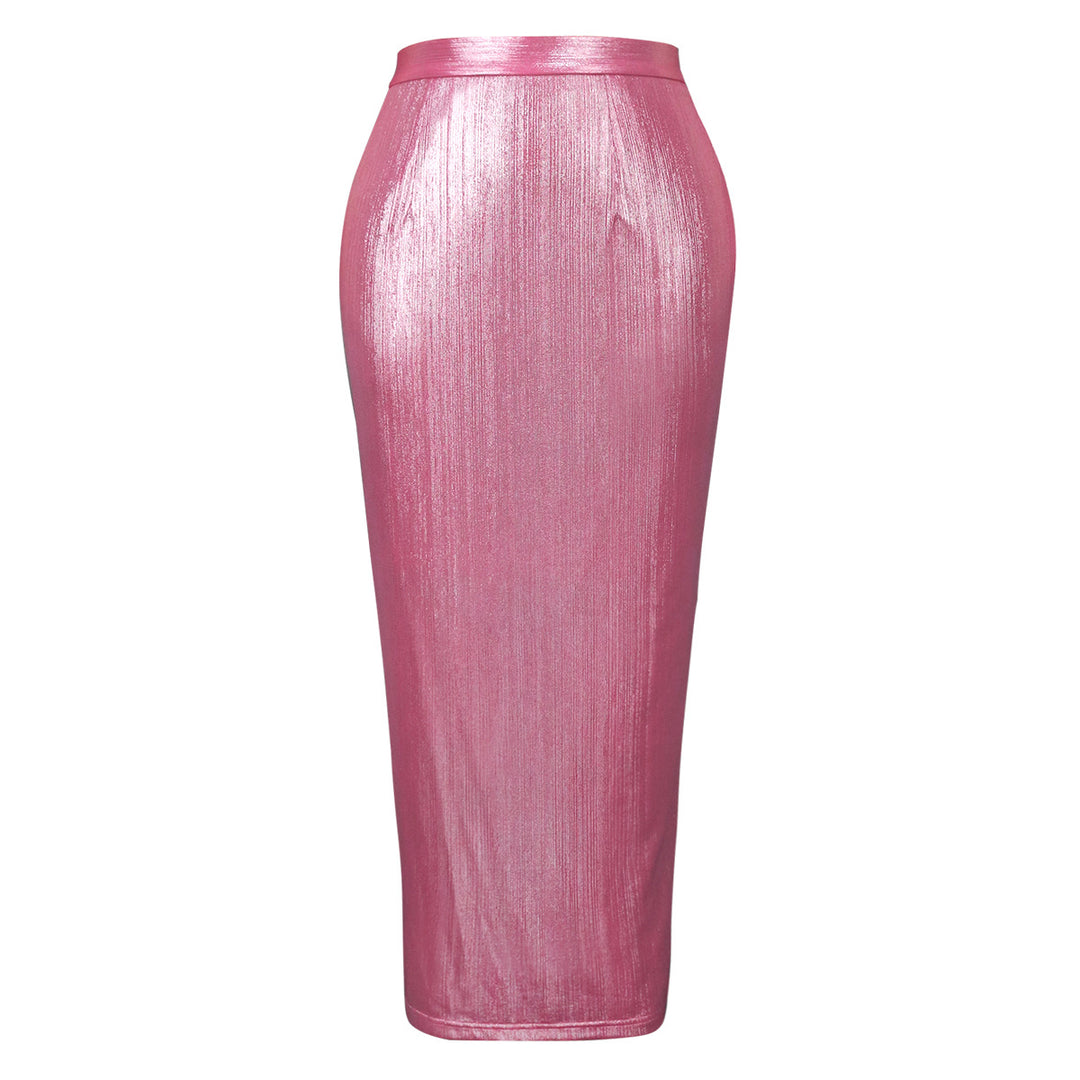 Damen Eleganter Pailletten-Midi-Rock Echo Archiv