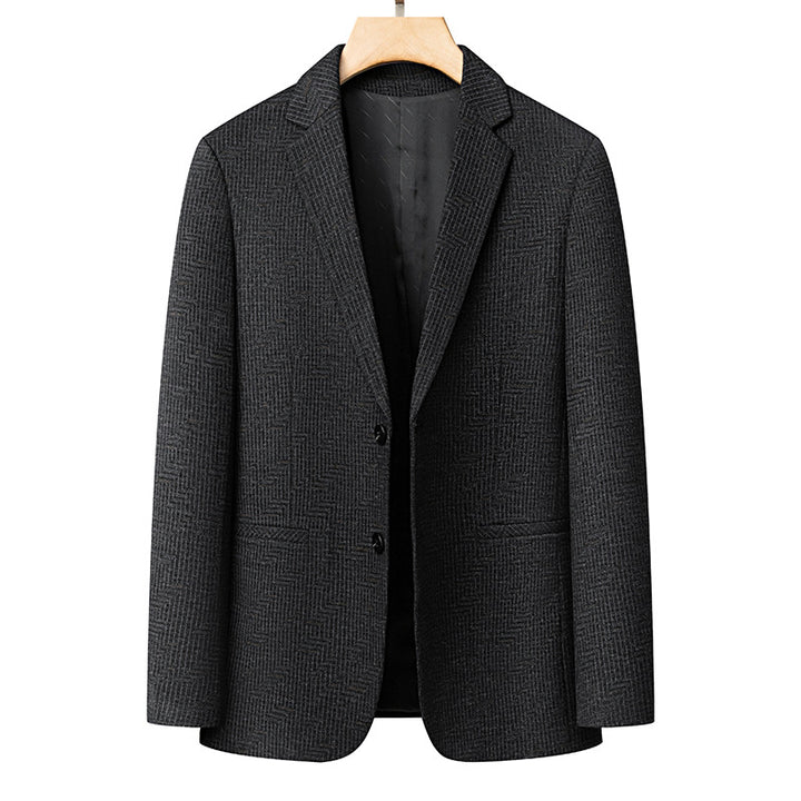 Herren eleganter Blazer mit strukturiertem Design Echoarchiv