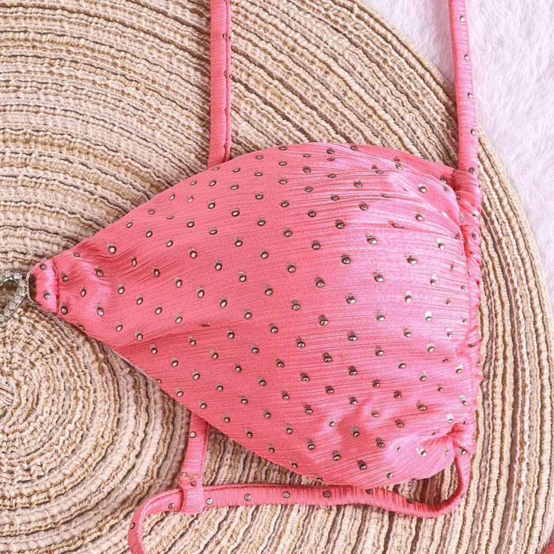 Damen Triangel-Bikini mit funkelnden Details Echo Archiv