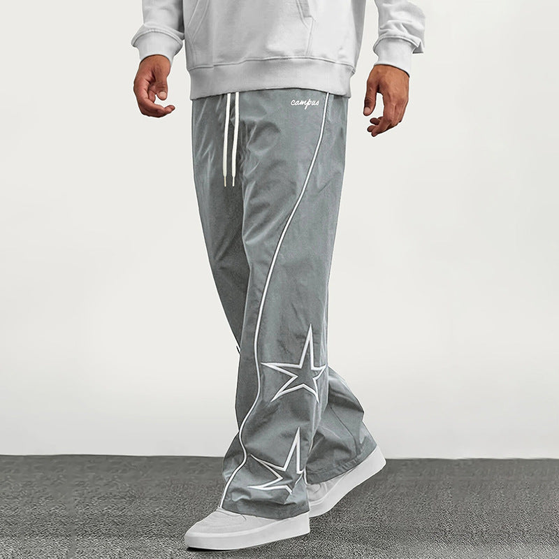 Herren lässige Sporthose mit auffälligem Sternen-Design Echoarchiv