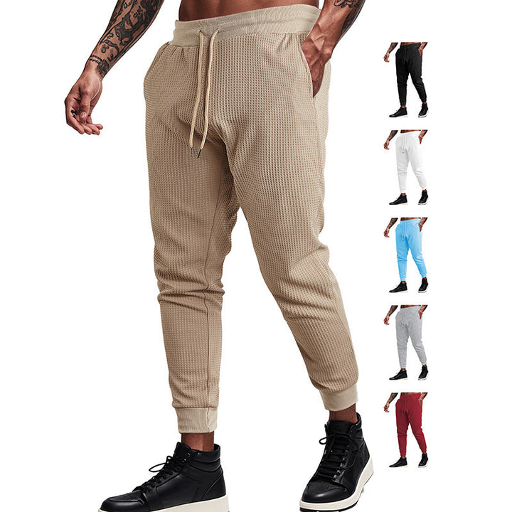 Herren Komfortable Waffle-Jogginghose Echoarchiv