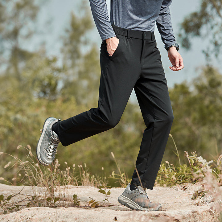 Herren funktionale Sommerhose mit elastischem Bund und praktischen Seitentaschen Echoarchiv