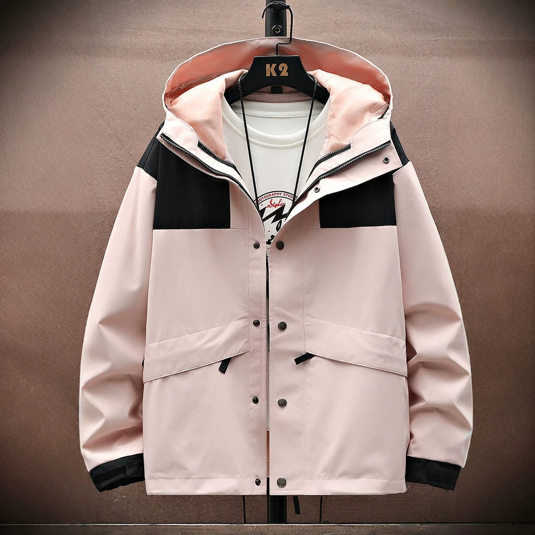 Herren Funktionsjacke mit verstellbarem Kapuzensystem Echo Archiv