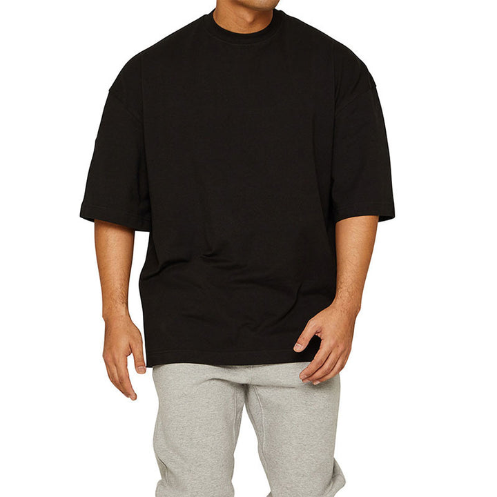 Herren Oversize T-Shirt mit atmungsaktiver Baumwolle Echoarchiv
