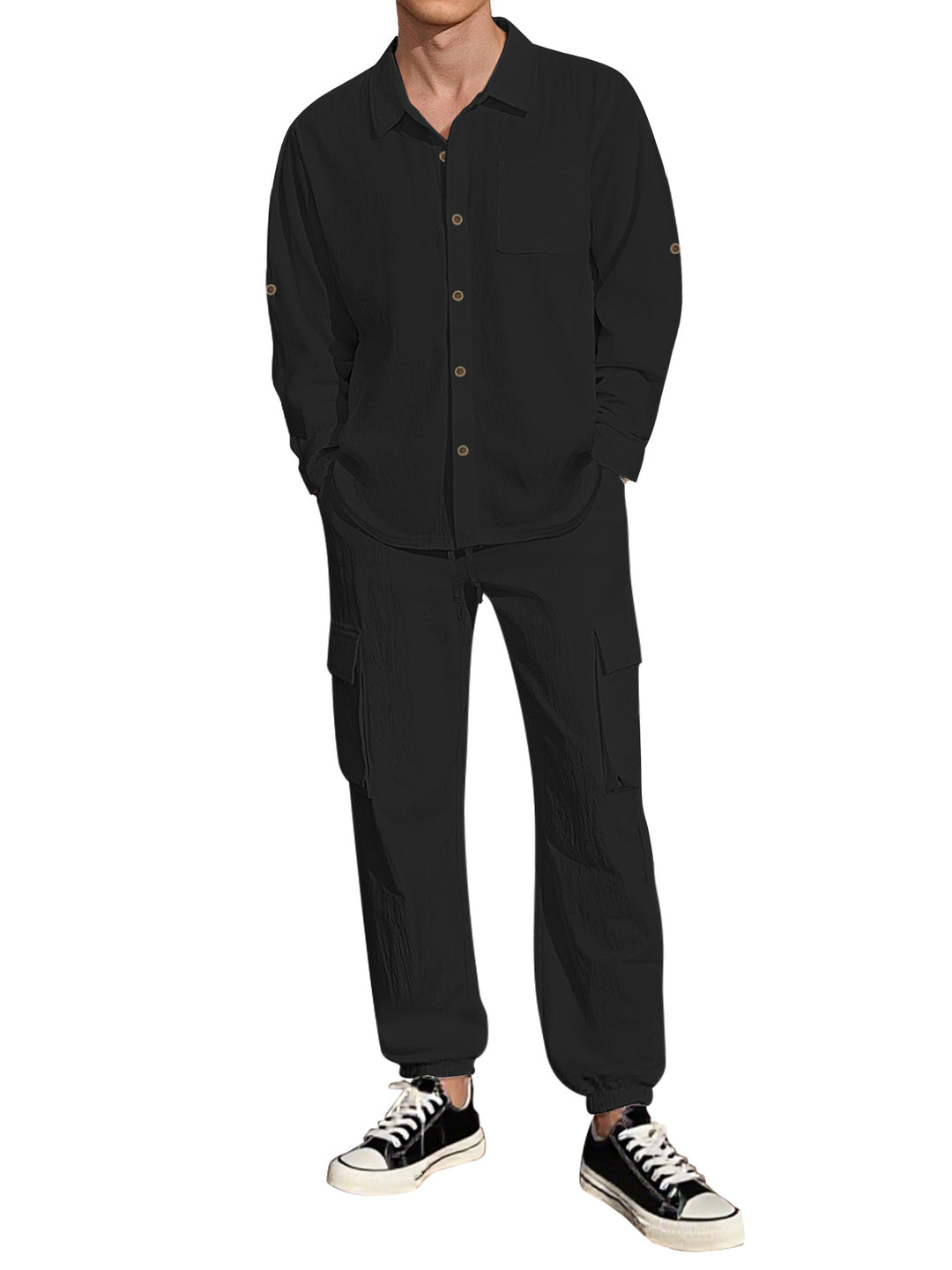 Herren lässiges Outfit-Set Echoarchiv