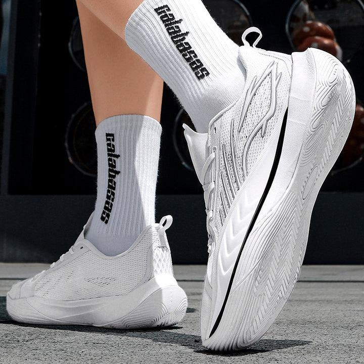 Unisex Performance-Laufschuhe mit gestricktem Komfort-Obermaterial, Wellen-Zwischensohle und anatomischer Innensohle – Tavélo