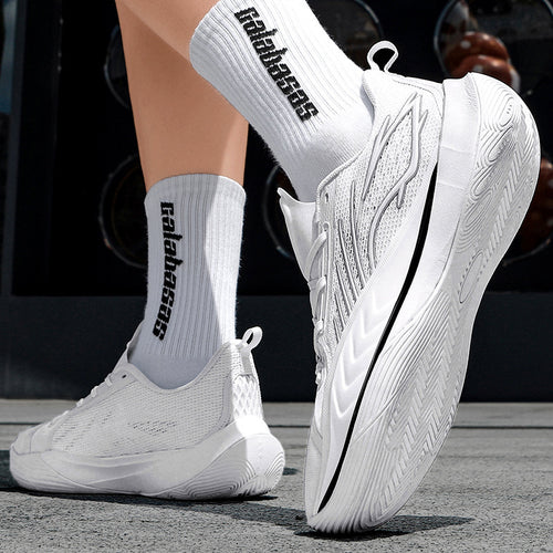 Unisex Performance-Laufschuhe mit gestricktem Komfort-Obermaterial, Wellen-Zwischensohle und anatomischer Innensohle – Tavélo