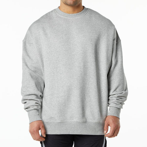 Herren Oversized Sweatshirt mit kuscheligem Innenfutter Echoarchiv