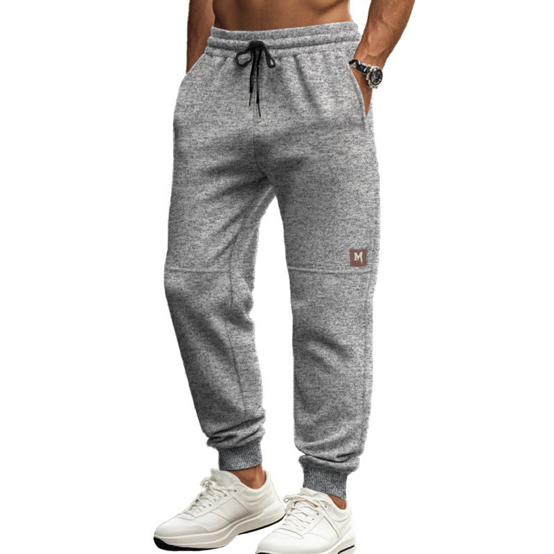 Herren Sportliche Sweatpants mit atmungsaktiver Struktur und elastischem Bund Echoarchiv