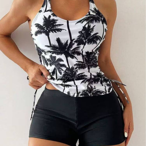 Damen Tankini-Oberteil mit sportlichen Shorts Echo Archiv