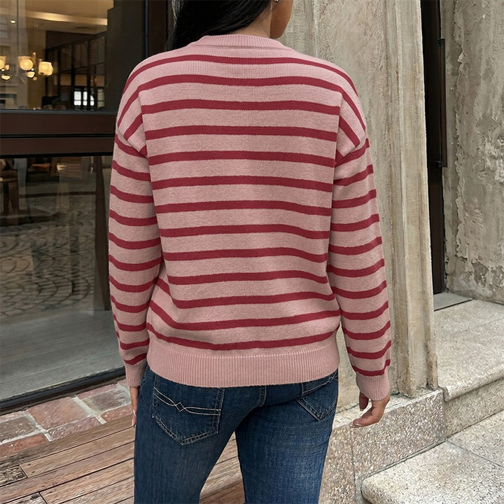 Damen Gemusterter Pullover Echo Archiv