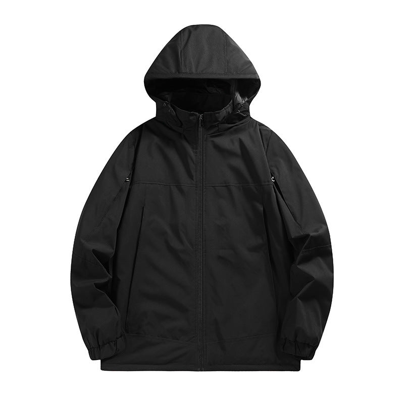 Herren Wetterfeste und isolierte Outdoor-Jacke Echo Archiv