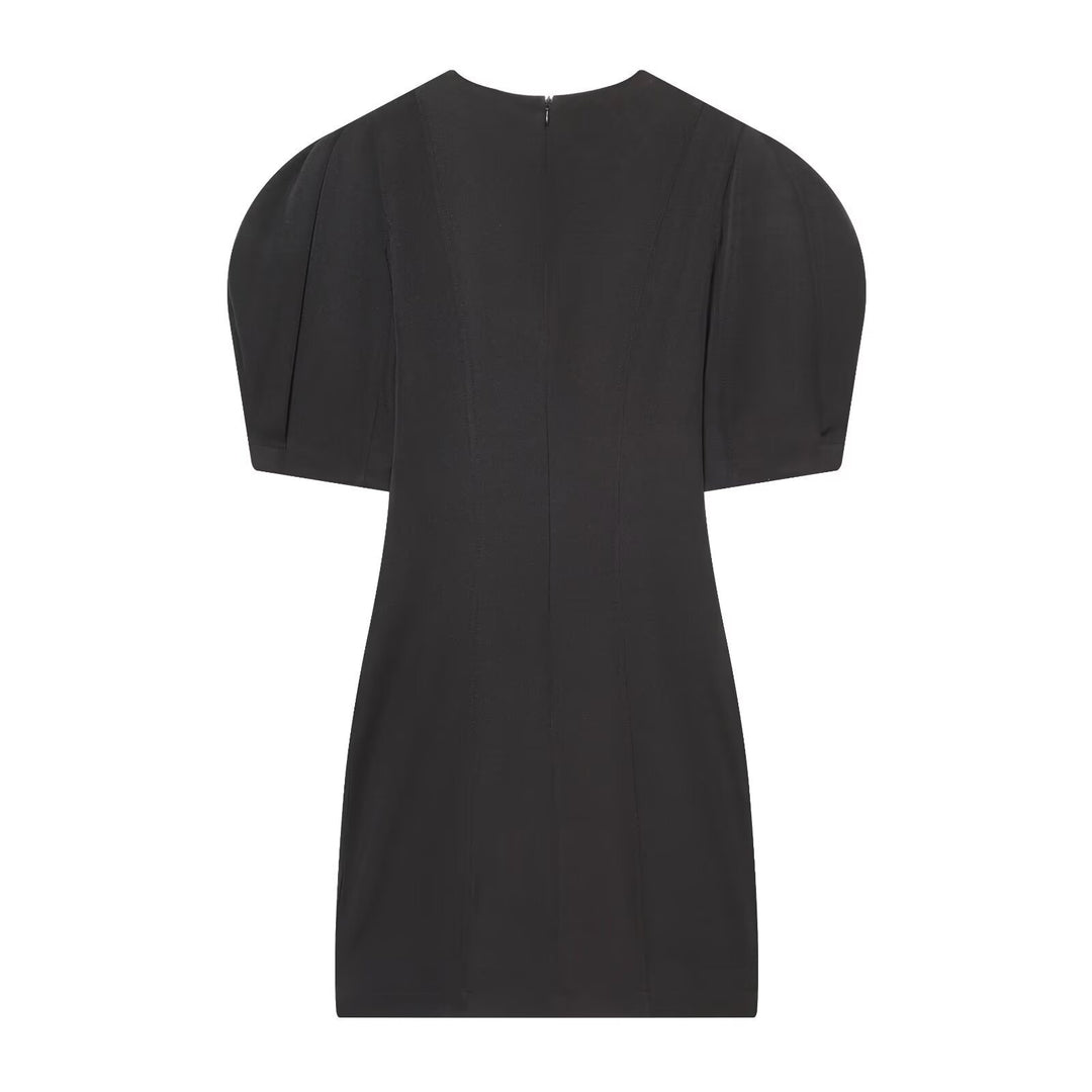 Damen elegantes Kleid mit Schulterpolstern und zeitlosem Design Echo Archiv