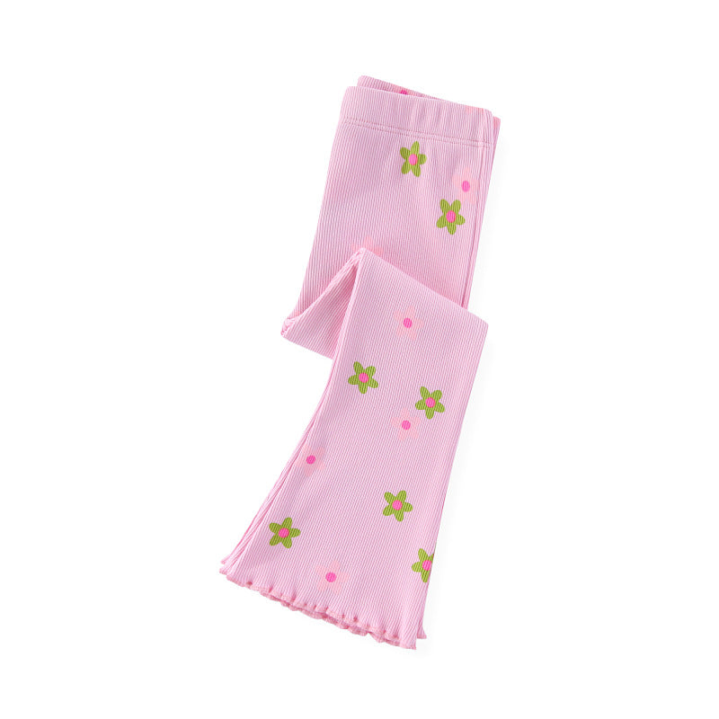Mädchen Leggings mit floralem Muster Echo Archiv